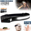 \超P祭り・2倍/ヘッドライト 充電式 USB LEDデュアル光源 ヘッドランプ 5種点灯モード 70g超軽量 高輝度 アウトドア用ヘッドライト IPX4防水 防塵 1200mAh大容量バッテリー 最大8時間使用可能 SOS点滅 小