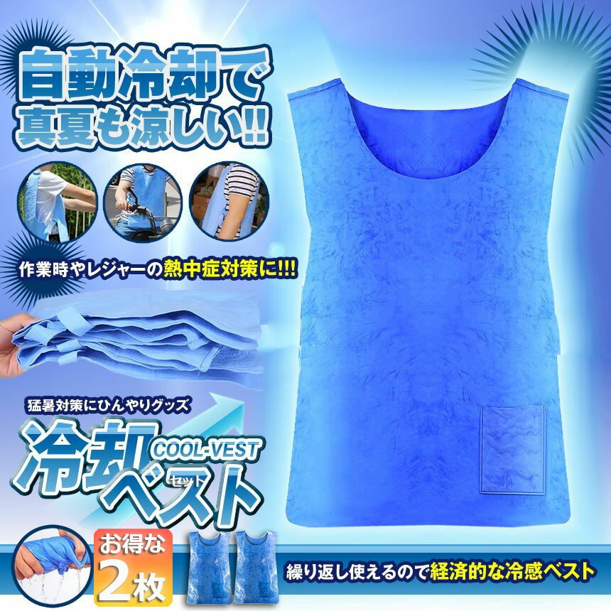 ★スーパーセール!ポイント5倍★冷却ベスト 水...の紹介画像2