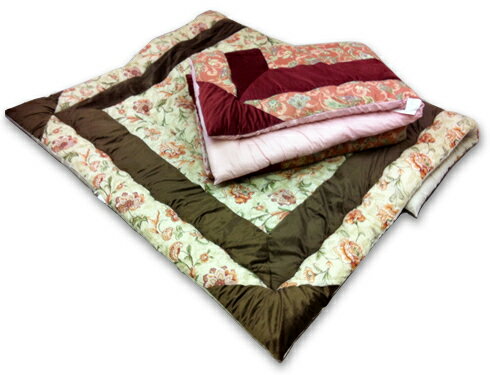 ・ギフト対応についてベロアパッチワーク(柄込)こたつ掛けふとん　／長方形大判 サ　イ　ズ製品：約205×245cm（側サイズ 220×260cm）生地・素材表地：綿100％（ベロア部分はポリエステル100％）、裏地：ポリエステル80％・綿2...