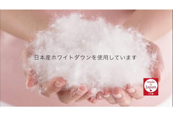 西川ベビーふとんセレクト　羽毛掛けふとん（薄手）　＃日本産ピュアWDD
