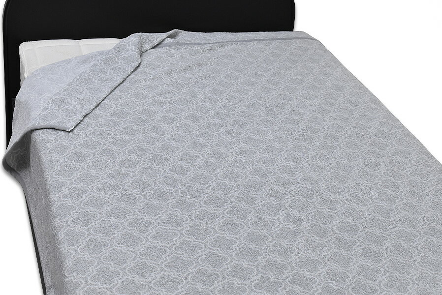 【P10倍 11/27 1:59迄】西川マイヤーオボロプリント タオルケット シングル (キカグレー)