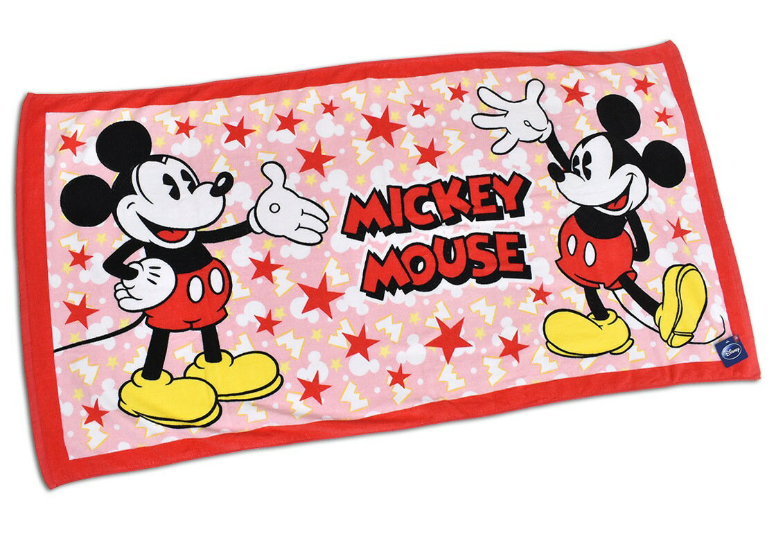・ギフト対応についてディズニー大判バスタオル、MickeyMouse ミッキーマウス サ　イ　ズ約76×150cm、約330g生地・素材綿100％Made in China カ　ラ　ー1　 楽天国際配送対象商品（海外配送) 詳細はこちらです。 Rakuten International Shipping ItemDetails click here※海外配送は EMS で出荷いたします。詳細はお問合せください。ミッキー柄のバスタオル。　レア！！長期保管在庫品のため他店では入手困難なデザインです！Mickey Mouse ミッキーマウス　中国製(PRC)表面はパイルをカットしたなめらかシャーリング加工。表：プリント(シャーリング加工)、裏：ホワイト無地(ループパイル)。【楽ギフ_のし宛書】【楽ギフ_メッセ入力】　　ディズニー大判バスタオル、MickeyMouse ミッキーマウス