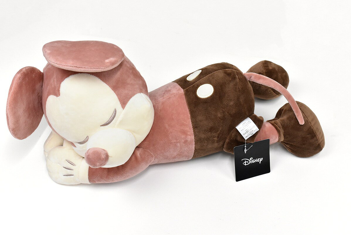 Rakuten - ディズニー添い寝枕まくら (ぬいぐるみ) クラシックブラウン＿ミッキーマウス