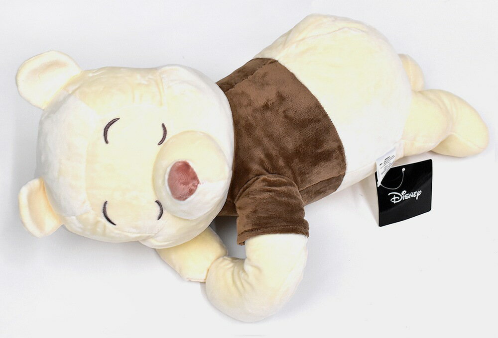 ディズニー添い寝枕まくら (ぬいぐるみ) クラシックブラウン＿プーさん