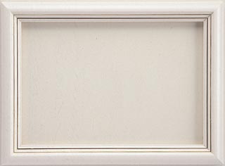 木製デッサン額 ミラノ-104 ホワイトGL色フレーム（アクリル付） 三三