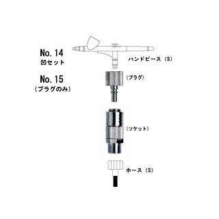 ワンタッチカプラー No.15 プラグのみ