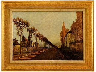 セーブルへの道の眺め（シスレー） M15号