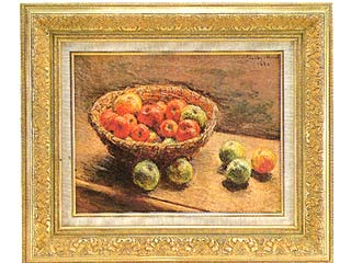 リンゴの入った籠（モネ） F6号