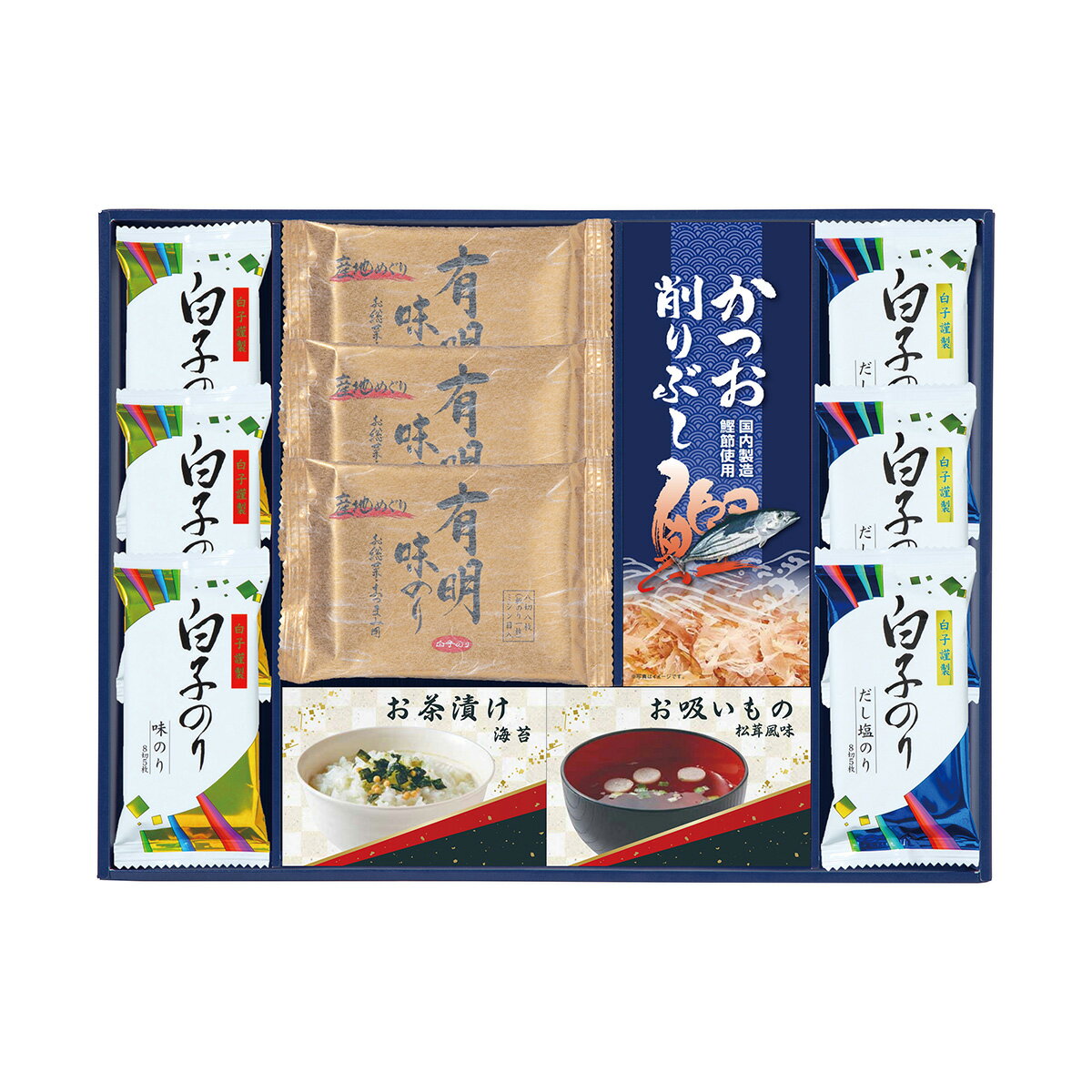 味之庵 白子のり＆永谷園 6434-40 ギフト プレゼント お礼 内祝い お祝い お返し 結婚内祝い 結婚祝い 引出物 引き出物 出産内祝い 出産祝い 快気内祝い 快気祝い 香典返し 退職祝い 新居祝い 引っ越し