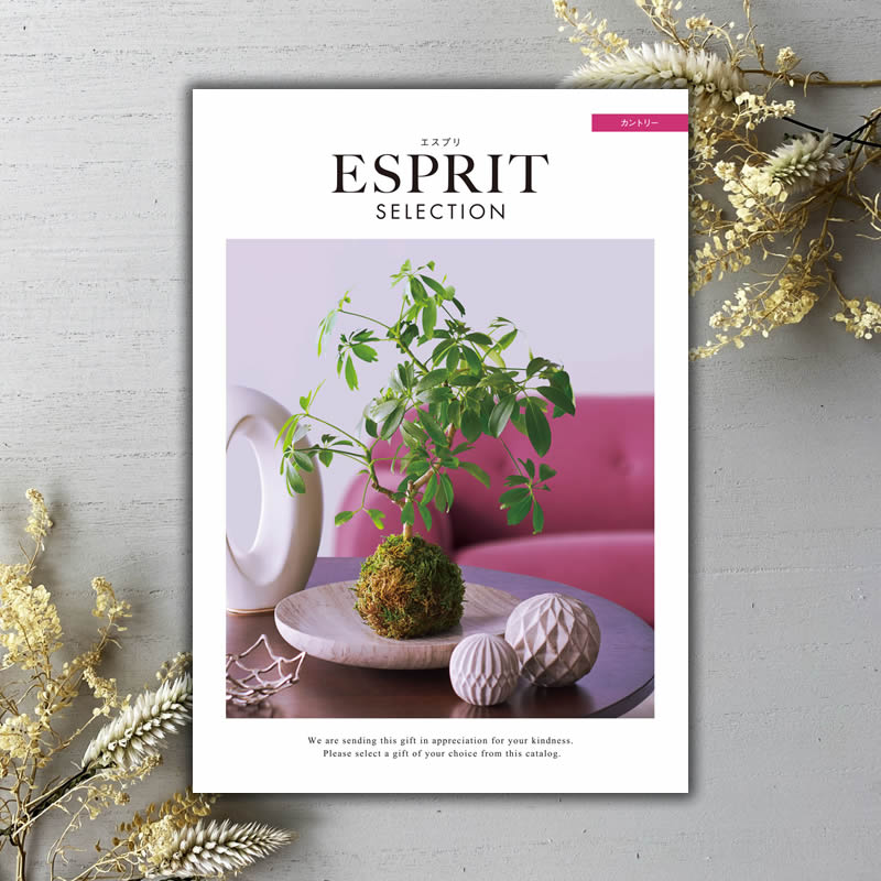 ESPRIT～エスプリ カタログギフト ESPRIT（エスプリ） カントリー 内祝い 出産内祝い 結婚内祝い 出産祝い 結婚祝い 引出物 引き出物 快気祝い 快気内祝い 香典返し