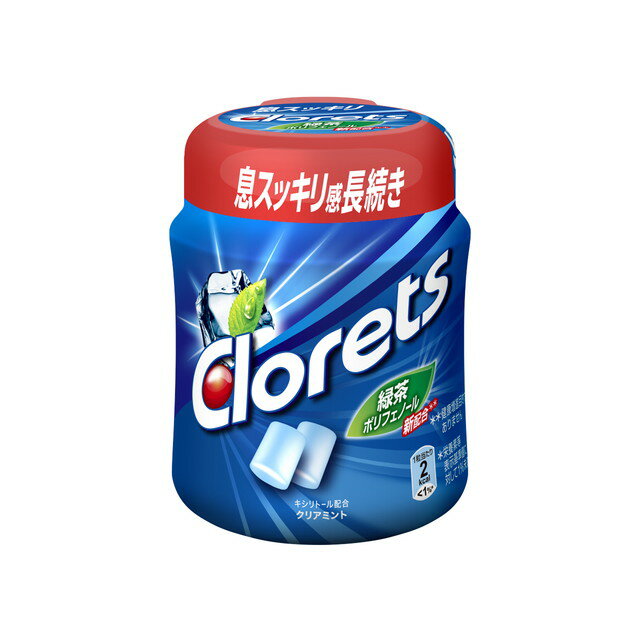 クロレッツXPボトルRクリアミント　　140G