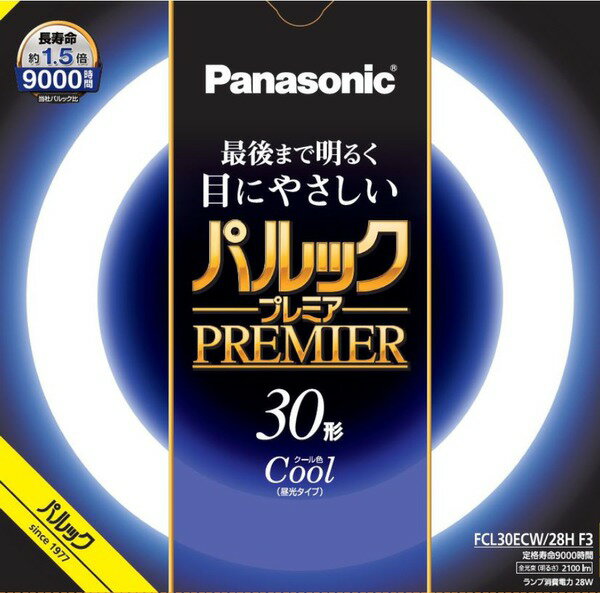 蛍光灯パルックプレミア丸管30形（1個）