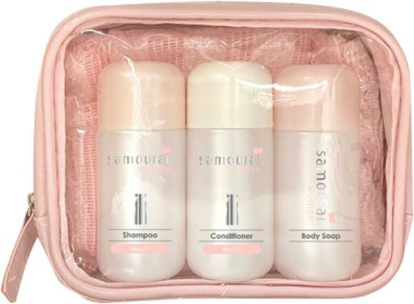 サムライウーマン トラベルセット(40ml×3+1枚)