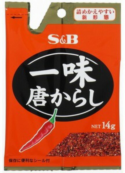 S＆B一味唐がらし袋　　14g