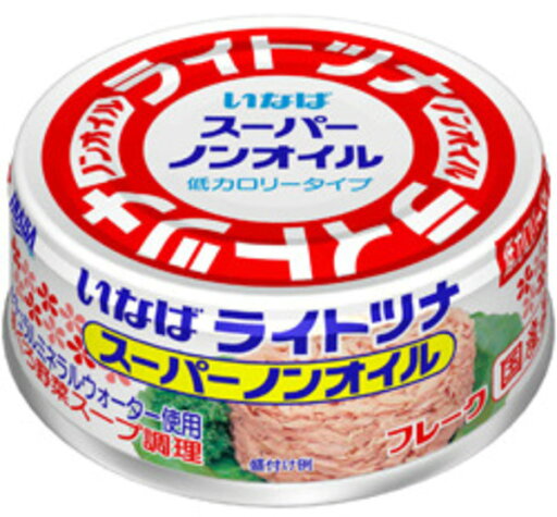 いなば ライトツナ スーパーノンオイル 70g いなば ライトツナ スーパーノンオイル 70g