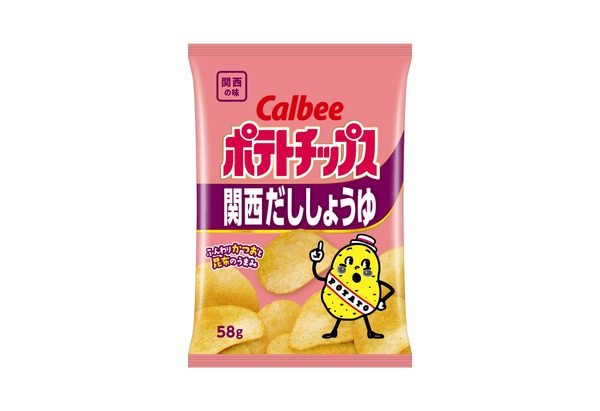 【12個セット】□ポテトチップス関西だししょうゆ（58g）