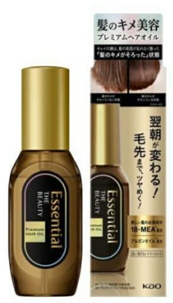 □エッセンシャル　ザビューティ　髪のキメ美容プレミアムヘアオイル　60ml（60ml）
