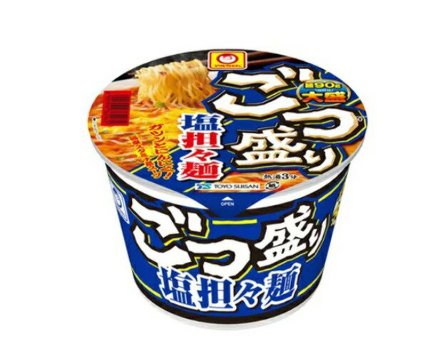 商品詳細にんにくの風味とラー油の辛みを強く利かせた、ジャンクでクセになる味わいの大盛塩担々麺。問合先658-0023　兵庫県神戸市東灘区深江浜町38　東洋水産　078-452-4181商品区分カップ麺広告文責ゴダイ(株) 楽天市場店メールアドレス　e-godai_4@shop.rakuten.co.jp電話番号　 079-268-2777