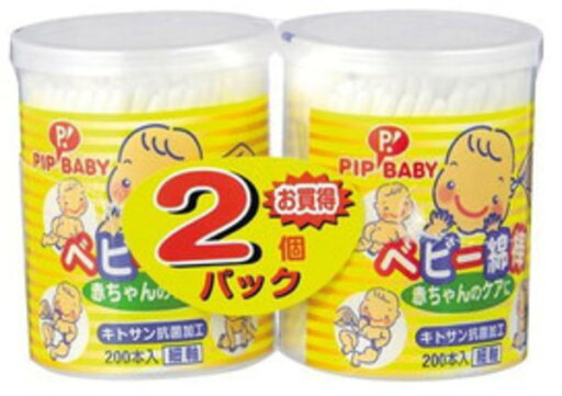 ベビー綿棒 200本×2個 ベビー綿棒 200本×2個