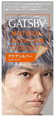 樂天商城 - ギャツビーNブリーチカラーアクアシルバー　　35g+70ml