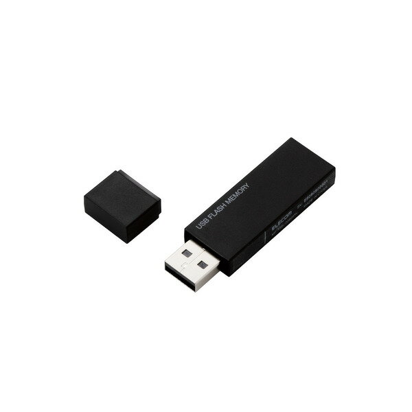 USBメモリー/USB2.0対応/セキュリティ機能対応/32GB/ブラック 1個