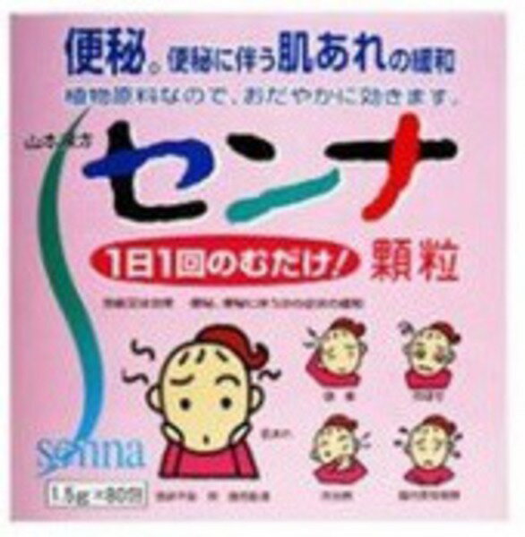 【第(2)類医薬品】山本漢方センナ顆粒S(80包)