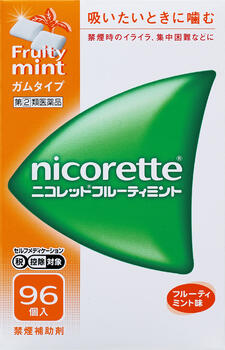 【第(2)類医薬品】ニコレットフルーティミント(96個)