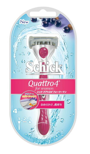 シッククアトロ4フォーウーマンホルダー 替刃2個付 シッククアトロ4フォーウーマンホルダー 替刃2個付