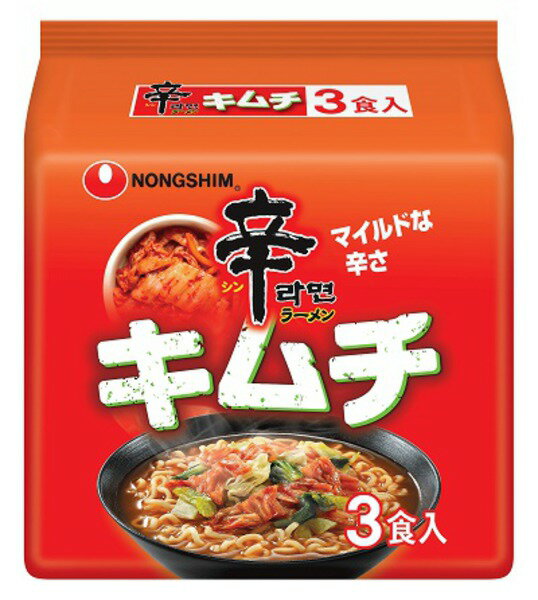 【12個セット】辛ラーメンキムチ　3食入