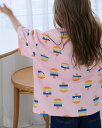 キッズ 綿100% アイスキャンディ Tシャツ 半袖 ピンク メール便可 ■可愛い おしゃれ トップス 綿混 ストレッチ 韓国 子供服 女の子 男の子 可愛い おしゃれ 春夏 2歳 3歳 4歳 5歳 6歳 7歳 8歳 9歳 2才 3才 4才 5才 6才 7才 8才 9才(4)