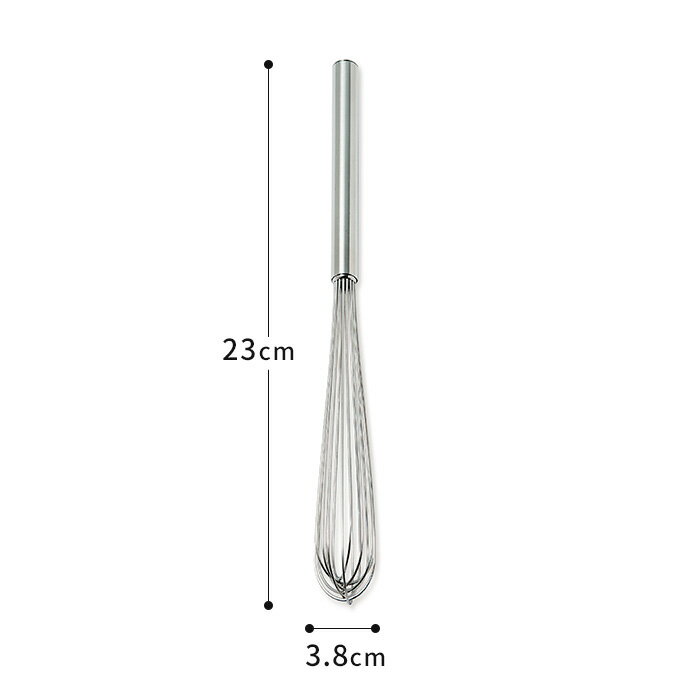 【楽天1位】 泡立て器 日本製 ステンレス製 食洗機対応 36484 ウイスク 泡だて器 ホイップ ホイッパー オシャレ おしゃれ キッチンツール カトラリー 国産 燕三条 家事の道具 長く使える 下村企販 [ 家事問屋 スリム泡立て ]