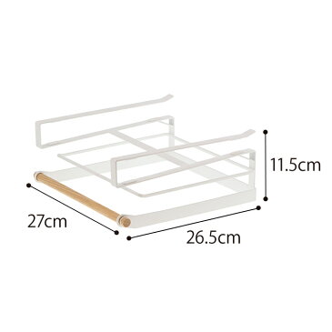 戸棚下まな板ホルダー トスカ tosca まな板 収納 戸棚下ラック 棚 木 おしゃれ 北欧 木製 キッチンラック 収納ラック まな板ホンガー 吊り戸棚下 戸棚下収納ラック 収納棚 ラック キッチン収納 キッチン 山崎実業 かわいい ナチュラル シンプル ホワイト 白