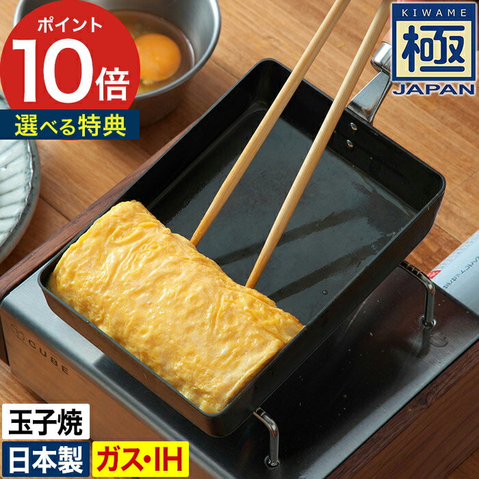 卵焼き フライパン 鉄 【特典付き ポイント10倍】 玉子焼きフライパン 玉子焼き器 卵焼き器 鉄のフライパン RIVERLIGHT ガス火 直火 IH対応 オーブン 日本製 正規販売店 ギフト おしゃれ 錆びにくい プロ仕様 一生モノ 貧血 鉄分 リバーライト 極JAPAN [ 鉄のフライパン ]