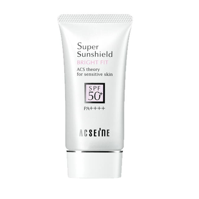 アクセーヌ スーパーサンシールド ブライトフィット SPF50+・PA++++ 40g