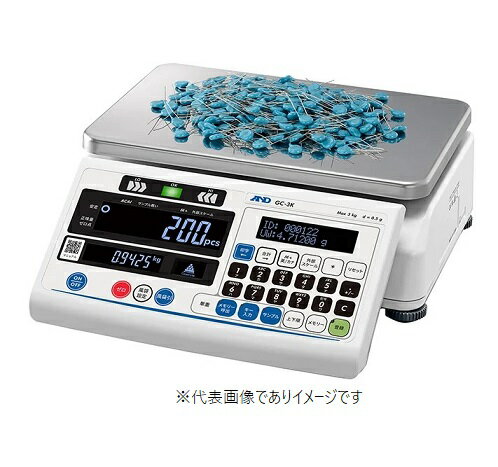 A&D GC-15K 個数計 ひょう量:15kg 目量:2g、0.002kg GC15K-JA