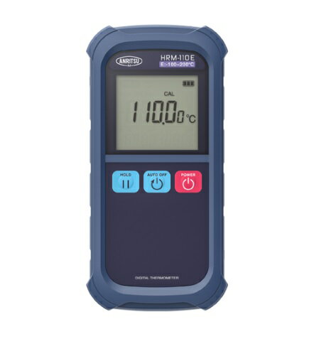 安立計器 HRM-110E デジタル温度計 本体のみ -104.9〜204.9℃ 防水IPX5相当