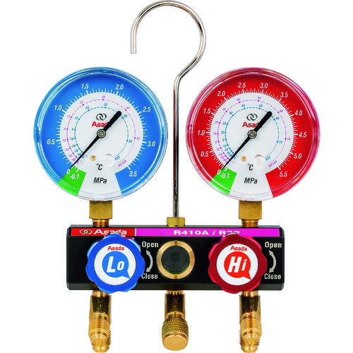 アサダ AI152 マニホールドAD本体 R12等用