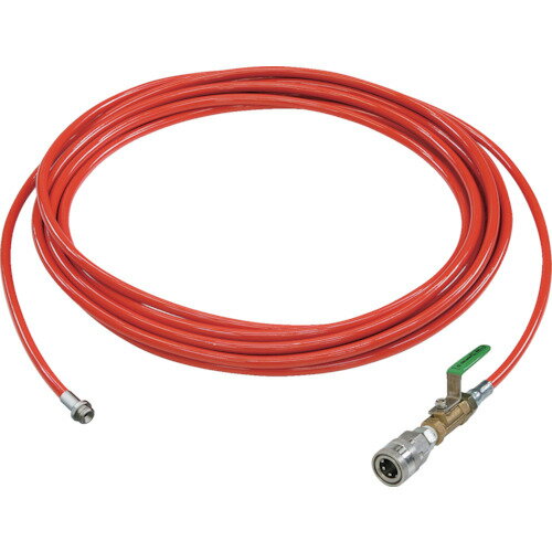 アサダ HD03227 1/4PU洗管ホース コック無 20m SUSワンタッチカプラ仕様