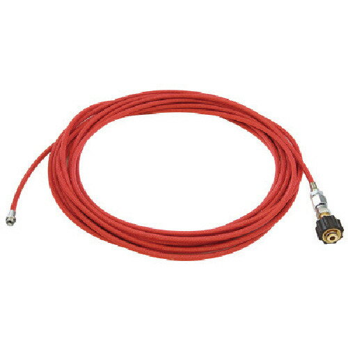 アサダ HD03242 1/4PS洗管ホース コック無 10m クイックカプラ仕様