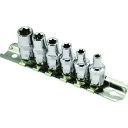 アストロプロダクツ 2002000028822 1/4DR E型ヘックスローブソケットセット 6個組(4)