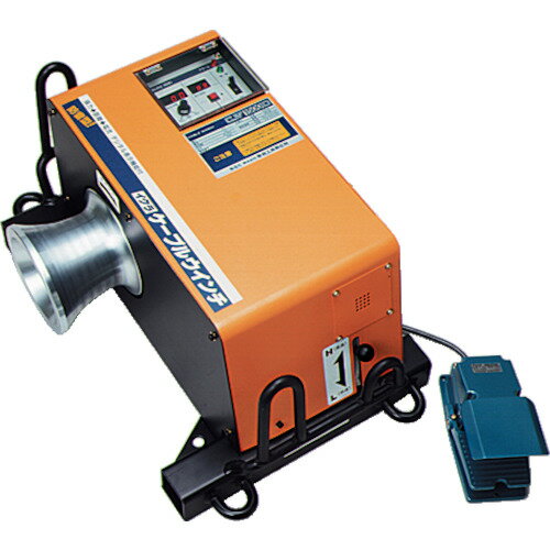 (大型)育良精機 CW-2500 ケーブルウインチ(10004)