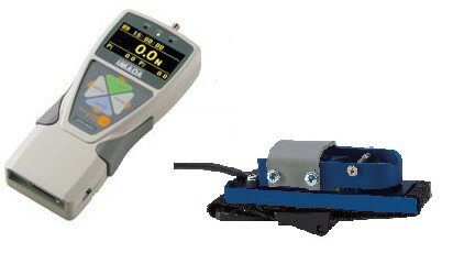 イマダ ZTS-PK1-500N センサーセパレート型フォースゲージ ZTS + 二輪車ハンドブレーキ力専用ロードセ..