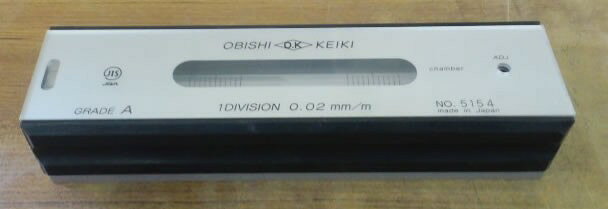 大菱計器製作所 AC152 精密平形水準器 A級 呼寸法150mm OBISHI