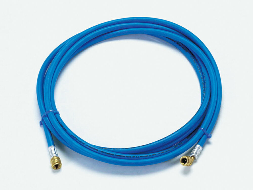 イチネンTASCO TA136F R410A5/16チャージホース 5m・青