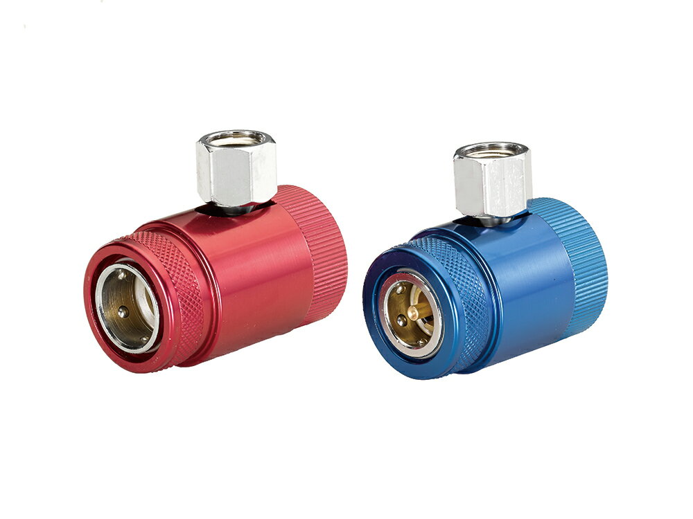 イチネンTASCO TA163YF-2 カーエアコン用クイックジョイントG1/4 青