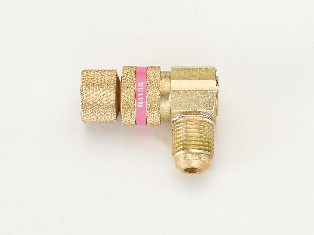 イチネンTASCO TA220JB-3 ストップバルブ付ワンタッチコネクタ エルボタイプ