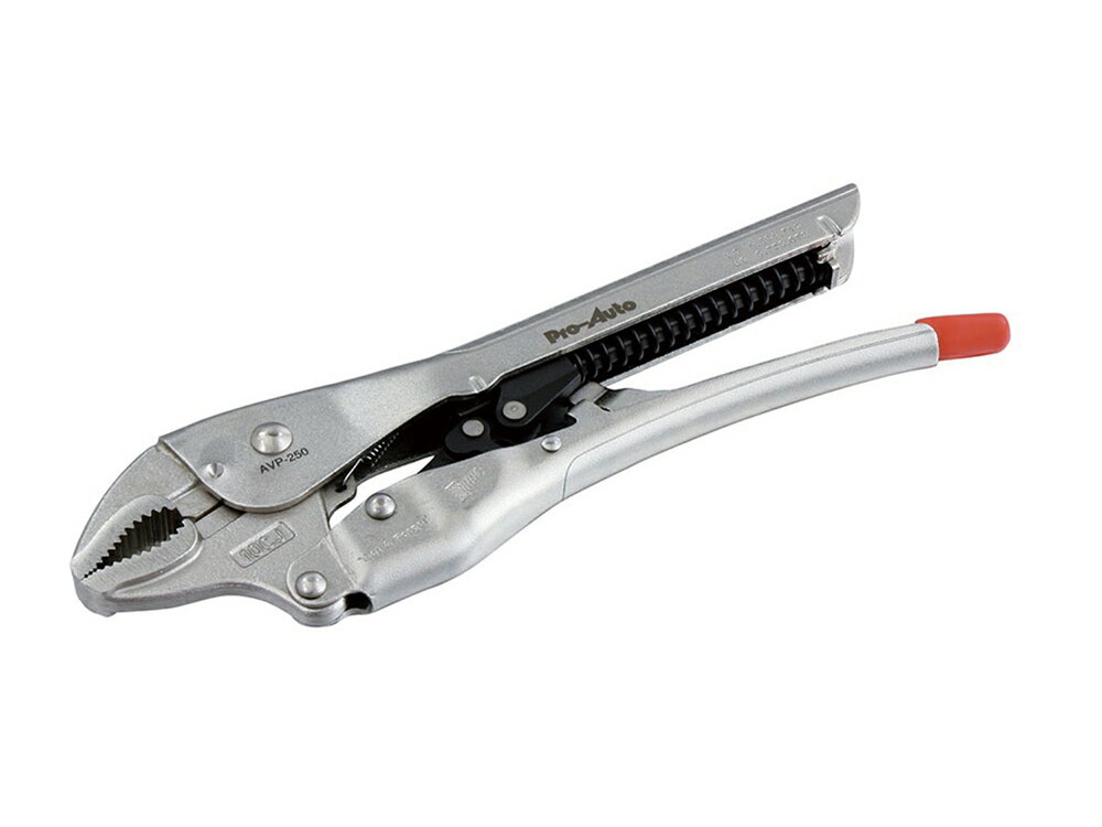 イチネンTASCO TA744S-250 オートマチックバイスプライヤー 全長250mm