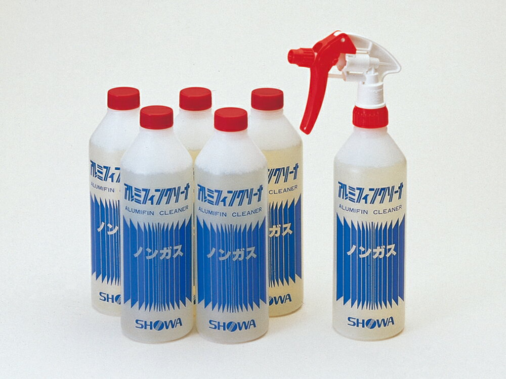 イチネンTASCO TA915S-2 アルミフィンクリーナー 500ml×6本