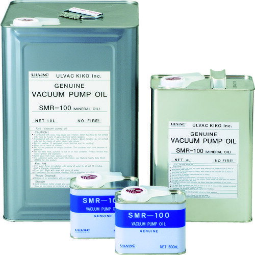 ULVAC SMR-100-4L 真空ポンプ油(SMR-100 4L缶) アルバック