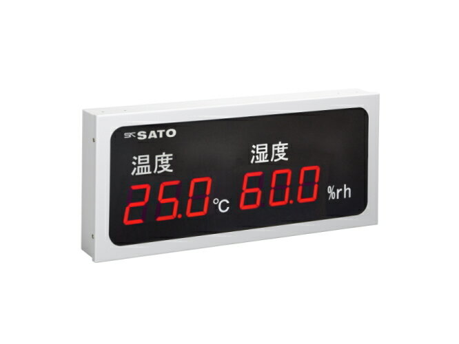 佐藤計量器 8091-55 温湿度表示器 SK-M460-TRH 電圧入力・上下限警報出力付 SATO(4)